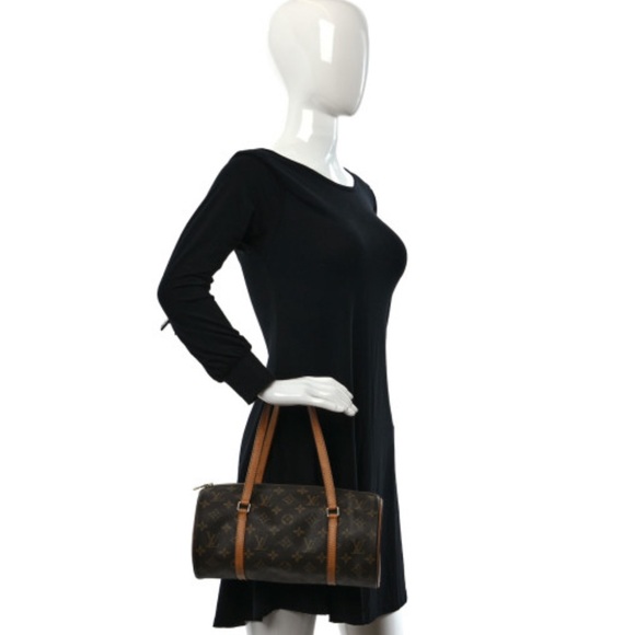 Louis Vuitton Papillon PM Monogram Handbag 1990 Excellent Preloved Condition - Picture 2 of 14